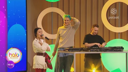 Tribbs wystąpił w ''halo tu polsat''