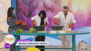 Magia ciekłego azotu, czyli eksperymenty Kasi i Macieja