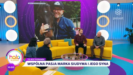 Marek Siudym pochwalił się w ''halo tu polsat'' synem