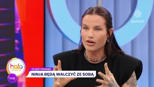 Karolina Gilon w studio pierwszy raz po urodzeniu syna