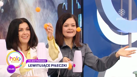 Naukowe eksperymenty w studio "halo tu polsat"