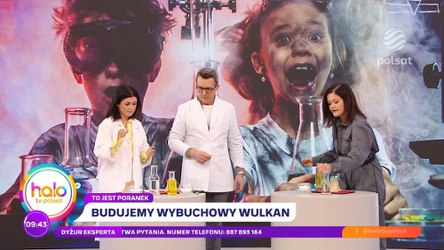 "Mamo, mamy wulkan w domu!"