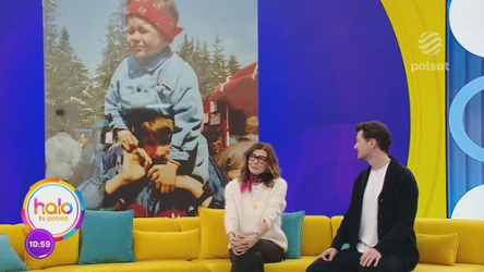 Łączą ich więzy rodzinne i wspólna pasja. Katarzyna Kalicińska i Makary Janowski w "halo tu polsat"