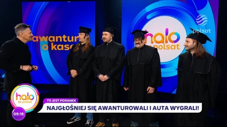 Mistrzowie odebrali swoją nagrodę. W ręce rekordzistów "Awantury o kasę" trafiły dwa samochody