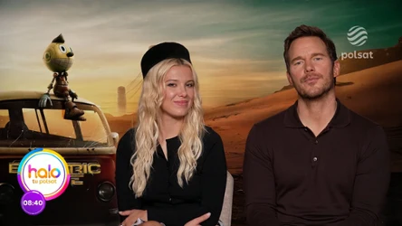 Millie Bobby Brown i Chris Pratt o kulisach "The Electric State"