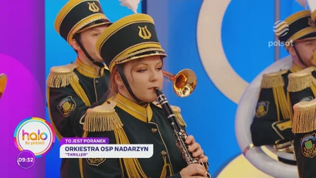 Występ Orkiestry OSP Nadarzyn w "halo tu polsat"