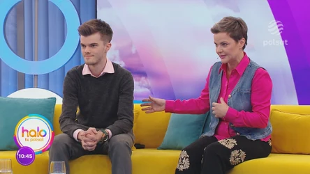 Monika Richardson i jej syn, Tomasz Malcolm, w “halo tu polsat”. O życiu pod prąd i spektrum autyzmu