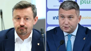 Adam Małysz (prezes PZN) i Radosław Piesiewicz (prezes PKOl)