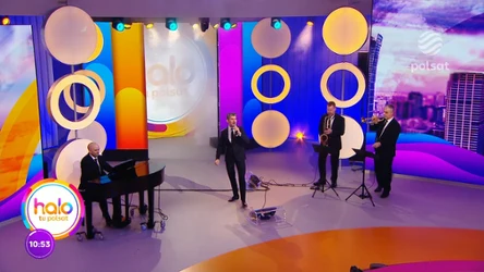 Matt Dusk śpiewa na żywo w "halo tu polsat"