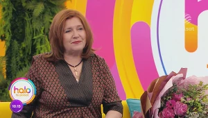 Ewa Ziętek w "halo tu polsat". O aktorstwie, przyjaźniach i sztuce patrzenia na świat