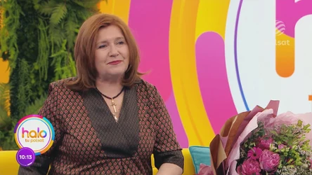 Ewa Ziętek w "halo tu polsat". O aktorstwie, przyjaźniach i sztuce patrzenia na świat