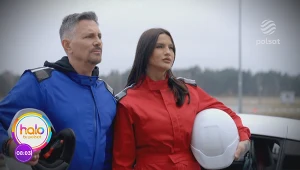 Karolina Gilon kontra Krzysztof Ibisz na torze wyścigowym. O wyniku zadecydowały ułamki sekundy