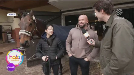 Tomasz Oświeciński dzieli z córką wyjątkową pasję. Ona startuje już w zawodach, on nadal się uczy