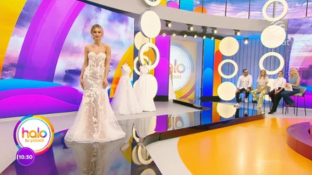 Suknie ślubne 2025. Pokaz najmodniejszych trendów w "halo tu polsat"
