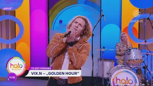 Występ na żywo w "halo tu polsat". Vix.N w piosence "Golden hour"