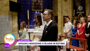 Wyjątkowy rzymski ślub Polaków