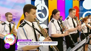 Występ orkiestry dętej z Siedlisk