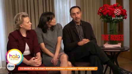 Maks Behr rozmawiał z aktorami i twórcami filmu "Państwo Rose". Zadał im wyjątkowe pytanie