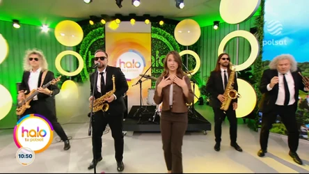 Poparzeni Kawą Trzy na scenie "halo tu polsat"