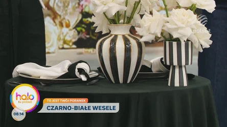 Czarno-białe wesele? Nowe trendy zaskakują