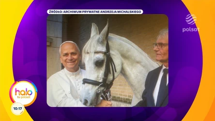 Polscy hodowcy koni opowiadają o niezwykłym spotkaniu w Watykanie i papieskim koniu Protonie