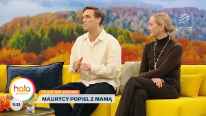 Maurycy Popiel z mamą Lidią Bogaczówną na chwilę przed ćwierćfinałem "Tańca z Gwiazdami"