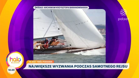 Żeglarz Krzysztof Baranowski chce opłynąć Ziemię po raz trzeci. Na morzu może spędzić nawet dwa lata