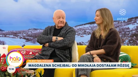 Magda i Jerzy Schejbalowie – o grudniowych świętach i takiej też pracy