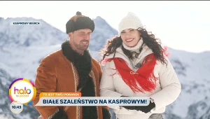Anna Rubaj i Stanisław Karpiel-Bułecka na Kasprowym Wierchu. Czy w górach spadnie śnieg?