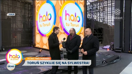 "halo tu polsat" w Toruniu, czyli Sylwestrowa Moc Przebojów z Polsatem