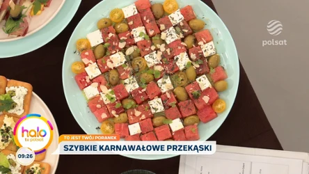 Karnawałowe przekąski w 15 minut! Sylwia Zając pokazuje, jak zachwycić gości