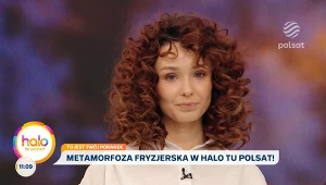 Maniewski zafundował metamorfozę na żywo. Z cienkich włosów wyczarował bujną czuprynę