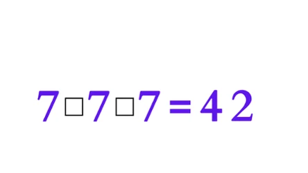 Co należy wstawić w kwadraty, aby otrzymać taki wynik?