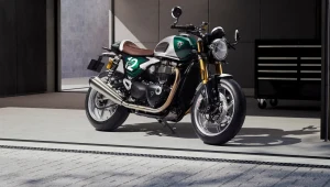 Limitowany Triumph Speed Twin 1200 Cafe Racer Edition - powstanie zaledwie 800 egzemplarzy.