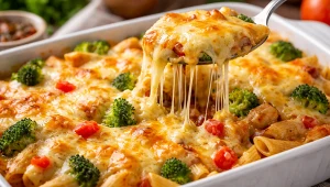 Wszyscy pytają o ten przepis. Zapiekanka pod pierzynką sera, która robi furorę w każdym domu