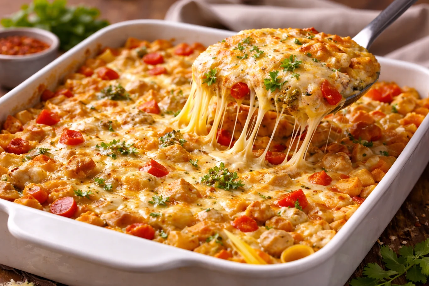 Szybka zapiekanka z piekarnika 