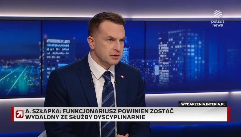 Kryzys w SOP a relacje rząd-prezydent. Szłapka w ''Gościu Wydarzeń'': Nadzór pełni minister spraw wewnętrznych i administracji. Kropka.
