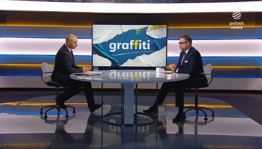 "Graffiti". Szokująca oferta pracy w PAN. Minister nauki wini rząd Prawa i Sprawiedliwości