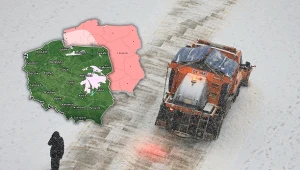 Od rana w centrum i na wschodzie Polski mocniej sypie śniegiem. Oprócz tego czekają nas mrozy, które nasilą się po zmroku