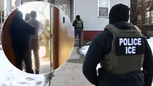 Skandal w konsulacie, nowe nagranie z agentem ICE. Zagrodzono mu drogę