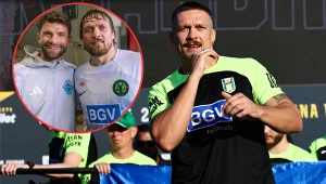 Ołeksandr Usyk i Thomas Mueller zagrali w jednym sparingu