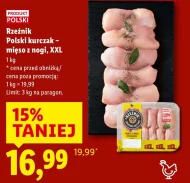 Mięso z nogi kurczaka Rzeźnik