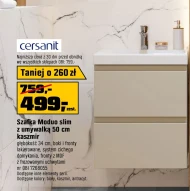 Szafka z umywalką Cersanit