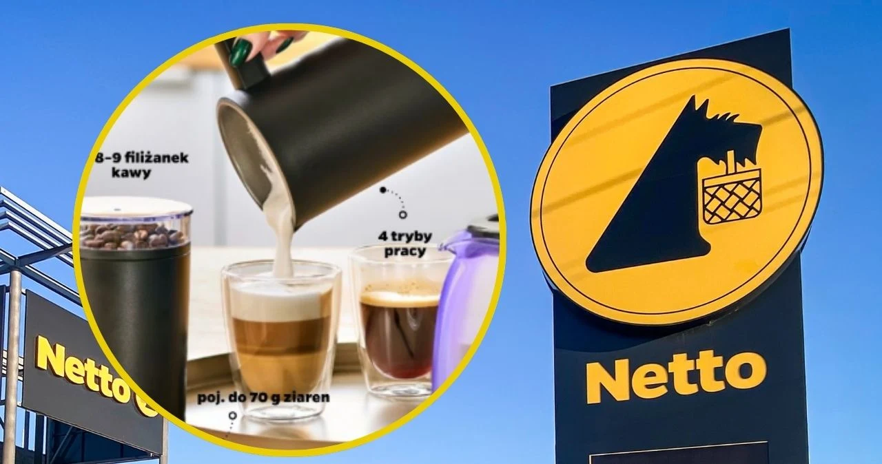 Netto przecenia sprzęt do kawy. Te produkty szybko znikają z półek Netto przecenia sprzęt do kawy. Te produkty szybko znikają z półek