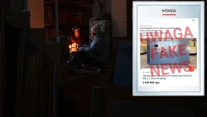 Ukraińcy odcięci od prądu i ogrzewania. Dezinformacja wykorzystuje temat zbiórek Polaków