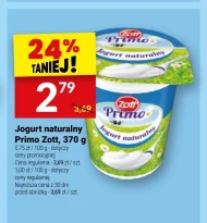 Jogurt naturalny Zott