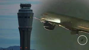 Samolot lecący z Las Vegas do Londynu podczas startu stracił jedno z kół