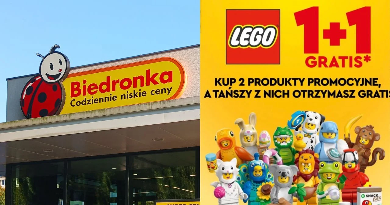 LEGO taniej tylko dziś! Biedronka rusza z promocją 1+1 gratis LEGO taniej tylko dziś! Biedronka rusza z promocją 1+1 gratis