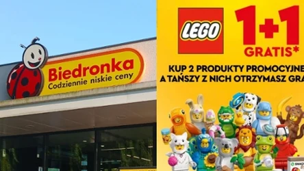 LEGO taniej tylko dziś! Biedronka rusza z promocją 1+1 gratis