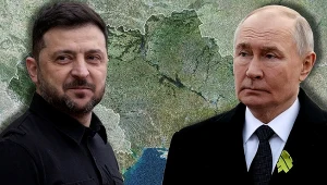 Negocjacje Ukraina - Rosja. Wołodymyr Zełenski i Władimir Putin